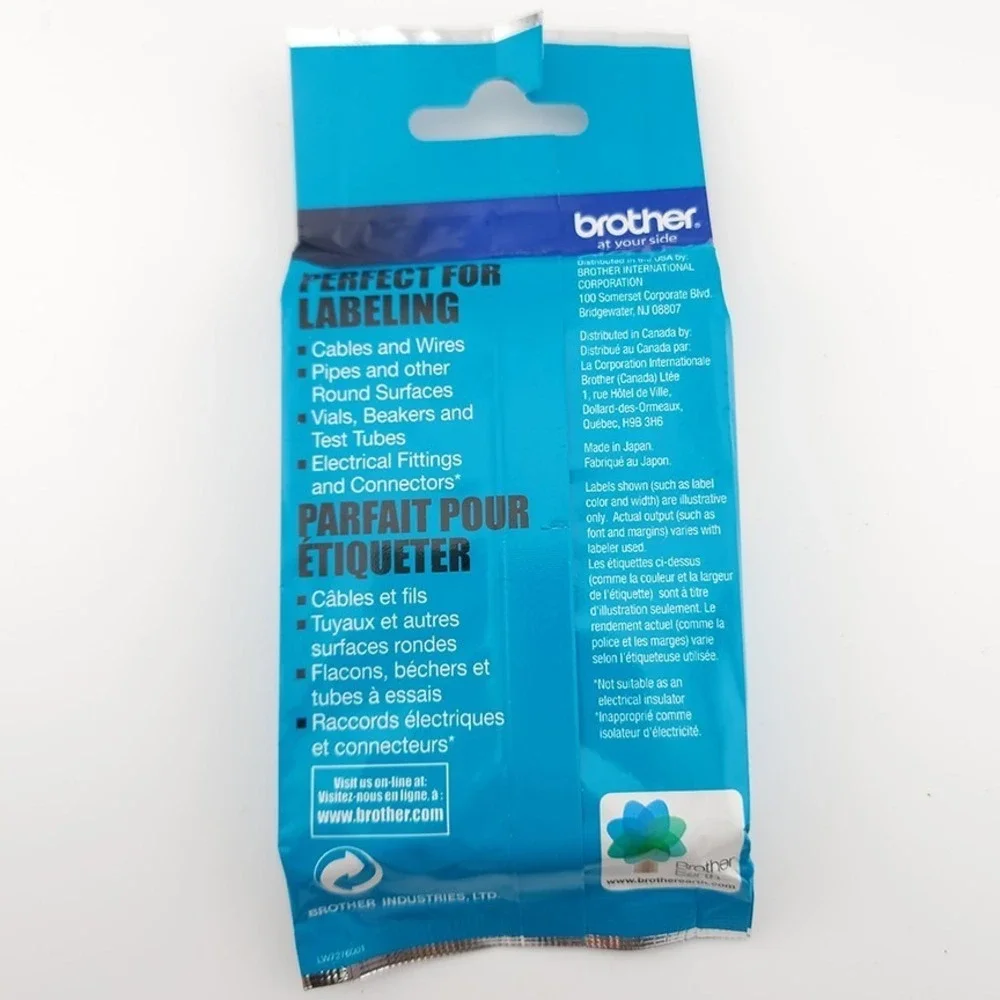 Brother‎ P Touch TZE FX231 Flexible Cable Wire Tape 1/2